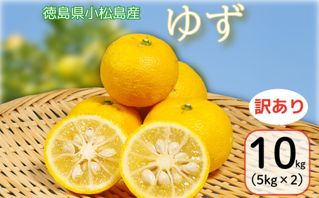 [訳あり]ゆず 10kg(5kg×2) 柚子 ゆず フルーツ 果物 柑橘