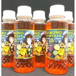 [KIMONO VINEGAR]フルーツ酢ジュース(国産いちご酢)180ml 16本/cs _飲料・ドリンク ジュース _