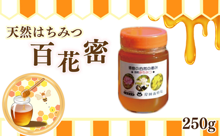 天然はちみつ「百花蜜」250g はちみつ はちみつ はちみつ