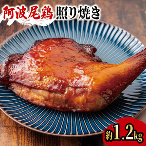 鶏肉 阿波尾鶏 照焼 ローストチキン 2本(約1.2kg) 鳥肉 とりにく 鶏 鳥 とり チキン モモ もも肉 スパイス 焼き鳥 焼鳥 串カツ くしかつ ロースト 地鶏 阿波尾鶏 ブランド 高級 ギフト プレゼント 贈答 お取り寄せ グルメ クリスマス 誕生日 記念日 冷凍 真空パック 小分け 個包装 送料無料 徳島県 阿波市