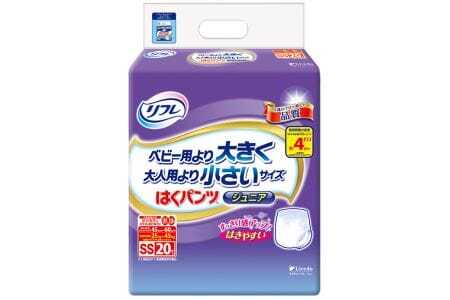 リフレ はくパンツジュニアSS20枚×2パック