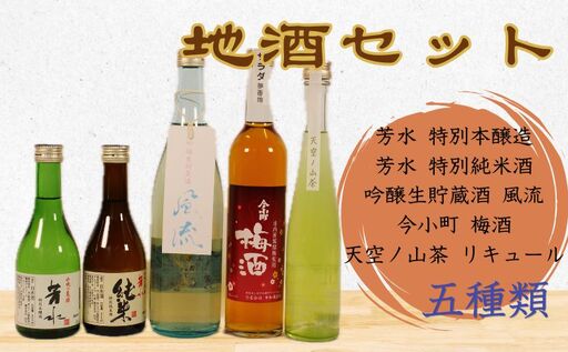 [詰め合わせ] お酒 5種類 日本酒 梅酒 [ 飲み比べ ]