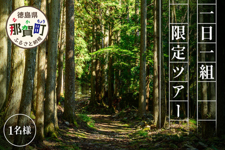 [橋本山林]一日一組限定ツアー(1〜9月)1名様 [徳島県 那賀町 ツアー イベント 現地体験型 体験 旅行 グループ 限定 仲間 社員研修 環境学習]NM-11