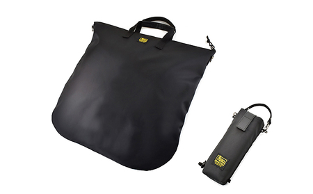 VanNuys 備え的な折り畳みサブバッグ[専用収納ケース-B付属] エコバッグ デイリーバッグ 折りたたみ 洗える 洗濯可能 コンパクト 大容量 シンプル バンナイズ ファッション カバン 手提げ