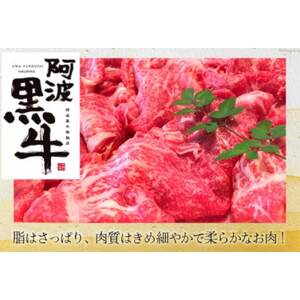 牛肉 訳あり 阿波黒牛 牛上中肉 切り落とし 500g 北島藤原精肉店 徳島県[配送不可地域:離島]