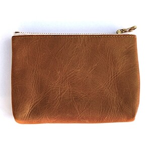 上質で抜群の使い心地 エージングオイルレザー(本革)のポーチ_装飾品・工芸品 服飾小物 _