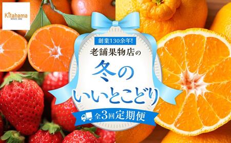 [定期便全3回]冬のいいとこどり定期便(12・1・2月) |フルーツ 旬 美味しい 新鮮 フルーツ 詰合せ セット フルーツ 人気 フルーツ 厳選 おすすめ フルーツ セット