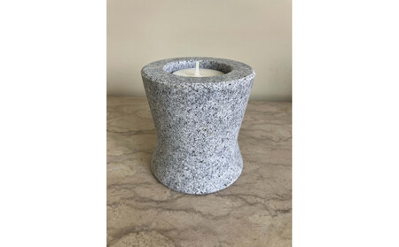 庵治石キャンドルスタンド