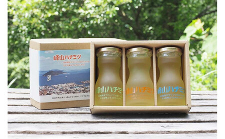 季節違いの峰山ハチミツ中瓶3本セット