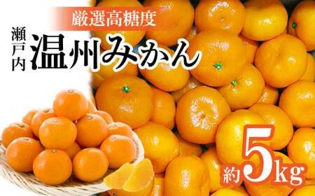 瀬戸内温州みかん 厳選高糖度 約5kg[2024年11月上旬〜2025年1月中旬配送][T006-174]