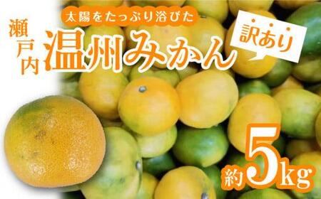 ＼寄附額改定/[訳あり]太陽たっぷり浴びた 瀬戸内温州みかん 約5kg[2024-10月上旬〜2025-1月中旬配送]