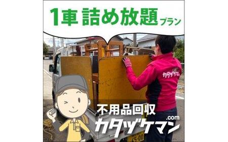 不用品：軽トラック1車詰め放題プラン（カタヅケマン1名）【高松市限定】