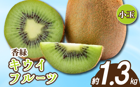 先行予約 キウイ 約1.3kg キウイフルーツ グリーンキウイ 小玉 香緑キウイ 11月下旬〜1月中旬 配送 家庭用 贈答用 ギフト プレゼント 香川県 丸亀市