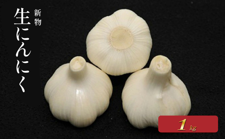 [にんにく] 生にんにく 新物 約1kg バラ 野菜 にんにく