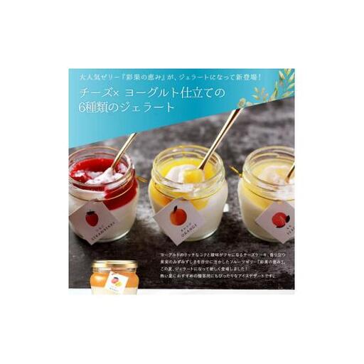 もりんの彩果の恵みじぇらりん6個入詰め合わせ