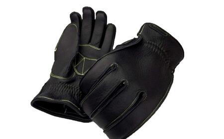 グローブ 手袋 CACAZAN アウトドア ワーク グローブ【カラー：ブラック／サイズ：M】