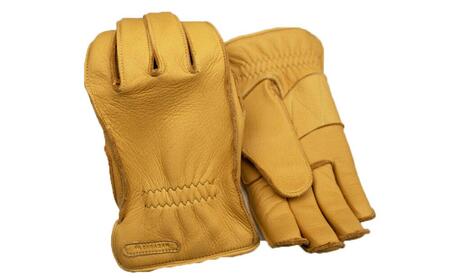 グローブ 手袋 CACAZAN アウトドア ワーク グローブ【カラー：キャメル／サイズ：S】