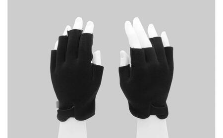 PCワーク向けグローブ Wearable Workspace Glove (サイズL×ブラック)