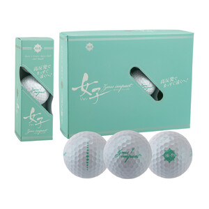 ゴルフボール ゼウスインパクト Zeusimpact女子3  12球入 2ダース (計24球)【パールホワイト】 ゴルフ キャスコ kasco