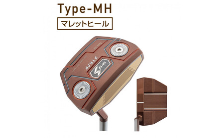ゴルフパター 9/9STRAP マレットヒール 36インチ (Type-MH)キャスコ kasco 2026年モデル