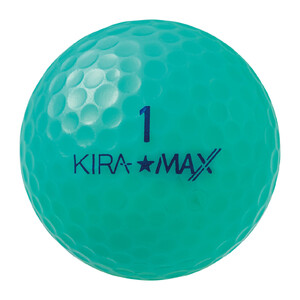 ゴルフボール  KIRA MAX 12球入 3ダース 【カラー：ターコイズ】 ゴルフ キャスコ kasco