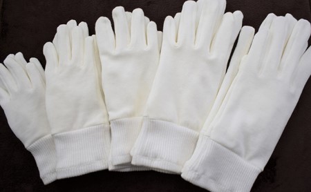お子様の肌に優しいコットン綿手袋(1双) サイズ:3S