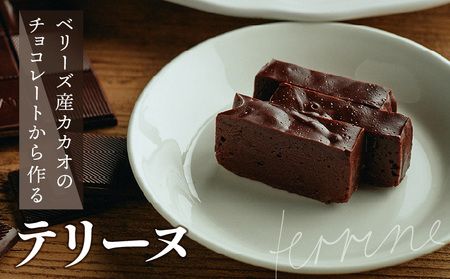 the TERRINE ベリーズ産カカオのチョコレートから作るテリーヌ_M71-0001 チョコ チョコレート テリーヌ スイーツ お菓子 御菓子 おかし 焼き菓子 チョコ スイーツ お菓子 御菓子 おかし 焼き菓子 