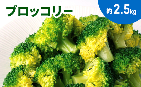ブロッコリー 約2.5kg