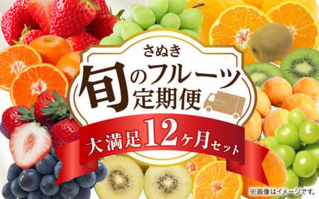 さぬき旬のフルーツ大満足　12回定期便_mk006-t009