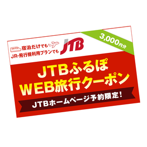 [洞爺湖町]JTBふるぽWEB旅行クーポン(3,000円分)