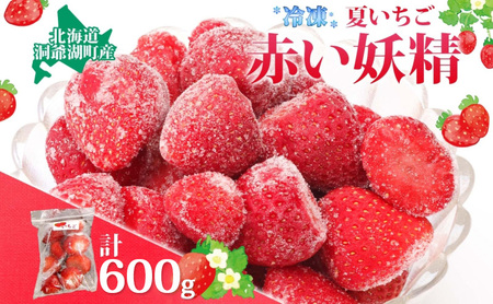 役に立ちます 冷凍カット果物 いちご100g×6袋 果物類 苺 イチゴ 冷凍 カット 果物 小分け 時短 弁当 簡単 調理 便利 国産 北海道 洞爺湖町