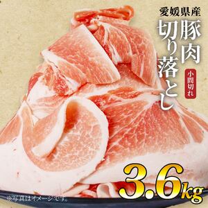 国産豚肉 せと風ポーク 五明農場 ふれ愛・媛ポーク 小間切れ 切り落とし 3.6kg ② 豚肉 冷凍 国産 の生姜焼き 冷凍 肉じゃが にく ろーすすらいす ばらすらいす 