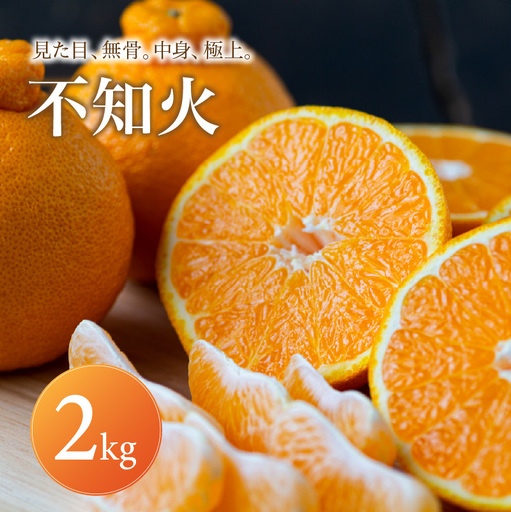不知火 (デコポン と同品種) 家庭用 2kg [2027年1月下旬頃から順次発送] 