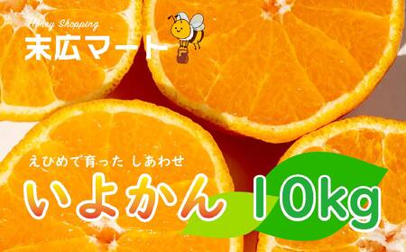 [ 先行予約 ] 伊予柑 いよかん 約 10kg 愛媛 興居島 柑橘 糖度 別名 宮内伊予柑[SHM006_x]