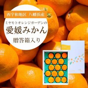 [2025年11月より順次発送]西宇和地区八幡浜産 愛媛みかん贈答用 15個入り[C25-97]