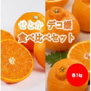 みさき果樹園の大人気せとか・デコ媛各1kg[B21-59]