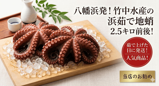 八幡浜発!竹中水産のたっぷり「浜茹で地蛸」三昧!たっぷり2.5kg前後【H22-190】【配送不可地域：離島】【1043153】 YWTM017