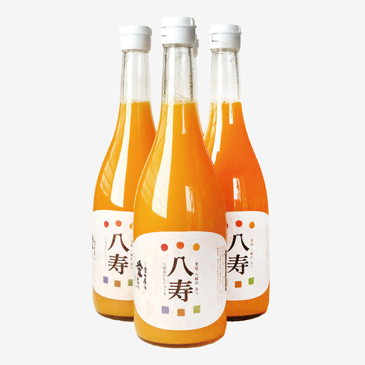 八寿みかんジュース(720ml×3本)[D34-17][1510691] YW