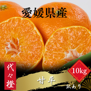 【先行受付】【濃密でシャキシャキ甘い】代々橙甘平【訳あり】10kg【H83-40】【1623739】 YWTW040