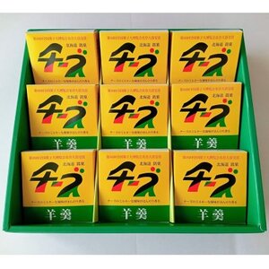 【北海道銘菓】チーズようかんギフト　9個入(化粧箱)_菓子・スイーツ 羊羹  ようかん ヨウカン_【1447481】