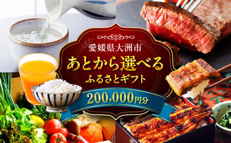 [あとから選べる]大洲市ふるさとギフト 20万円分[AGXX022]20万円20万円20万円