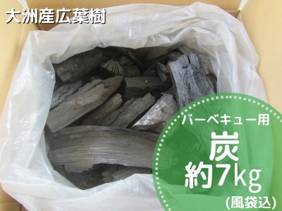 [数量限定]バーベキューに最適な大洲産「木炭」約7kg 愛媛県大洲市/大洲市森林組合[AGBK003]炭炭火木炭炭炭火