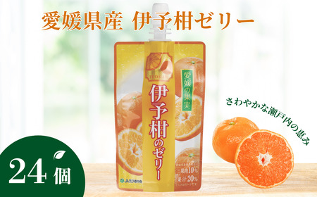 ゼリー飲料 ゼリー 飲むゼリー 伊予柑 150g×6個×4箱 JAえひめ 愛媛の果実伊予柑のゼリー (E-5) |