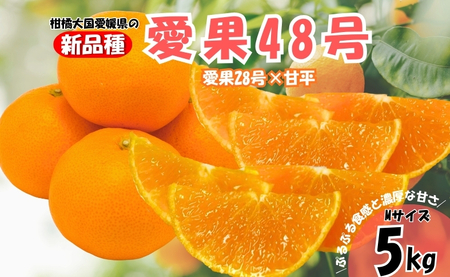みかん 愛果48号 5kg Mサイズ バラ詰め 紅プリンセスと同一品種 農園直送 先行予約 [3月上旬から順次発送予定] 愛媛 数量限定 愛媛県産 人気 柑橘 伊予市|