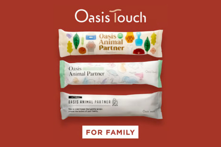 Oasis Touch ウェットタオル 30本入り(アニマルセット)