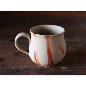 備前焼 ひだすきのコーヒーカップ c2-001