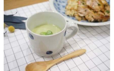 梅乃瀬窯 水玉もようのマグカップセット(2個) 