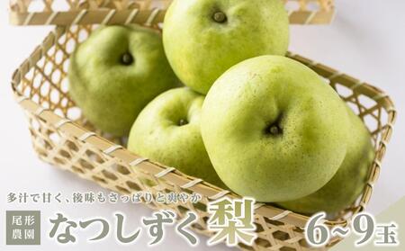 尾形農園のなつしずく梨(2)[6〜9玉入り]| 梨 梨 梨 梨 梨