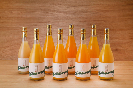 [愛媛県産]田縁農園の無添加100% ストレートジュース8種おまかせセット 720ml 全10種