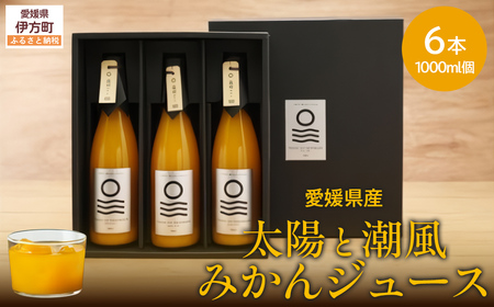 [先行予約][愛媛県産]太陽と潮風みかんジュース(720ml×3本) 果汁100%(2025年12月より発送予定) [ふるさと納税 人気 おすすめ ランキング みかん ミカン 蜜柑 ジュース ミカン クリエイト伊方 愛媛県 伊方町 送料無料]